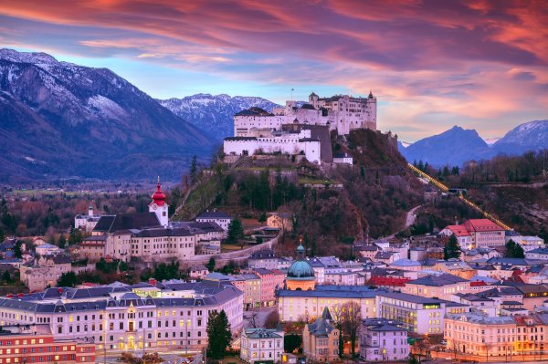 €38+ | Nightjet direct to Salzburg